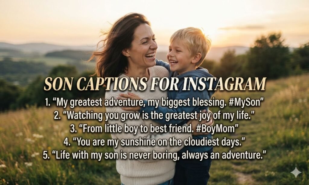 son-captions-for-instagram